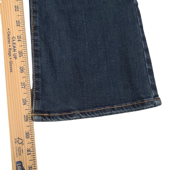 American Eagle Jeans Womens 4 30x29 Kick Boot Stretch Dark Wash Flare - Picture 12 of 13